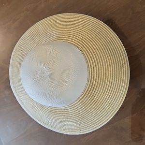 White & Gold Hat